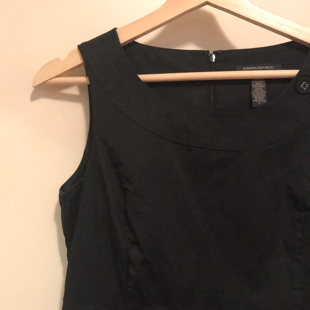 Banana Republic Black Sheath Dress